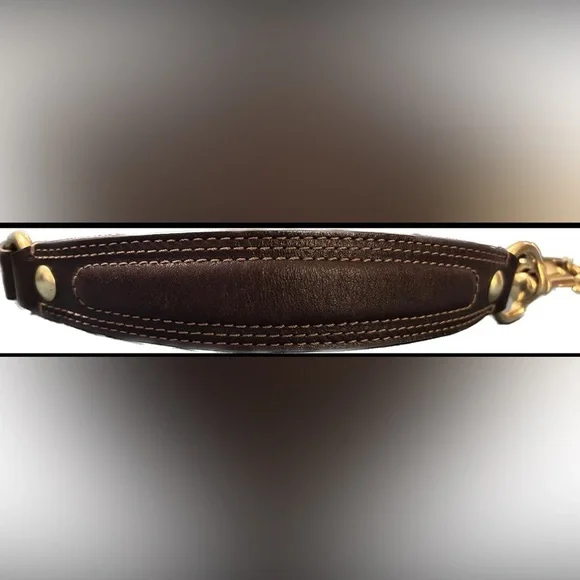 Coach Brown and Black Signature Bag - Picture 7 of 12